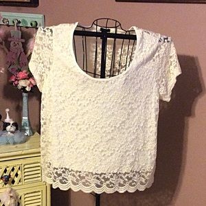Rue 21 lace top NWOT